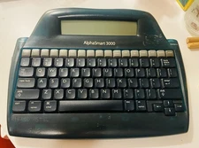 AlphaSmart 3000 Portable Digital Word Processor / Typewriter T114150 WORKS