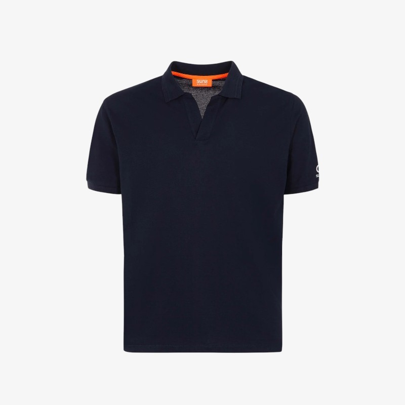 Поло Uomo Suns PLS51003U Federico Label Blu Scuro PE25 17490₽