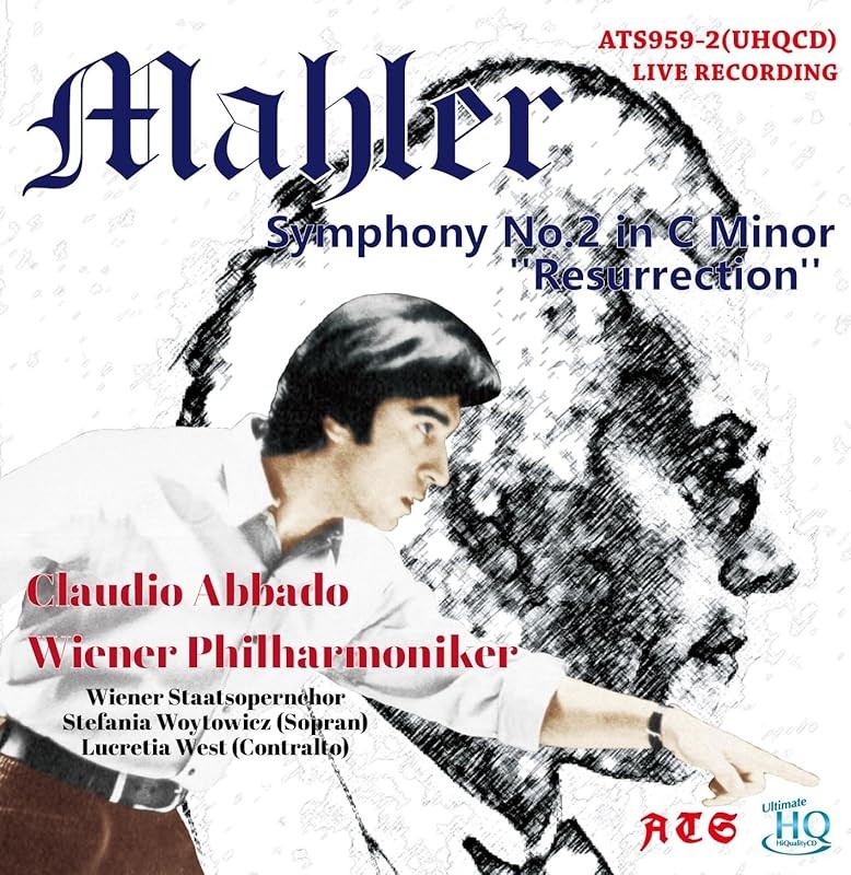 Claudio Abbado-Mahler: Symphony No. 2 ""Resurrection""-JAPAN UHQ-CD ATS9592