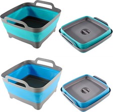 SP&Uuml;LSCH&Uuml;SSEL 10L faltbar Waschbecken Faltsch&uuml;ssel Campingsch&uuml;ssel Camping 2Var 5