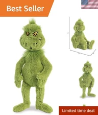 Adorable Official Dr. Seuss Grinch Plush - Safe 18-Inch Stuffed Toy for All Ages