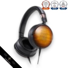AudioTechnica ATHWP900 Portable Wooden Headphones OpenBack Audiophile Grade