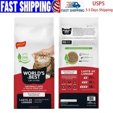 32 lb Unscented Corn Clumping Cat Litter Multi-Cat Odor Control Formula