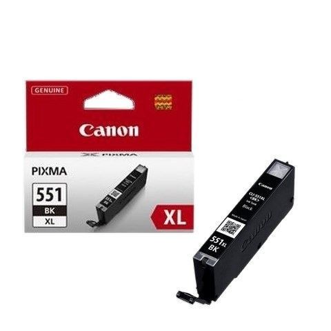 CANON CLI-551XL Noir Cartouche d'encre haute capacité pour imprimante PiXMA MG5550
