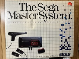SEGA Master System Console System CIB Complete in Box - TESTED WORKING