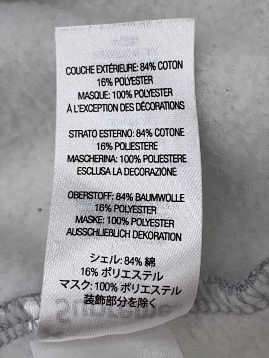 Felpa Supreme 22AW Doppio Cappuccio Zip con Cappuccio XL Cotone GRIGIO Usata