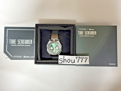 CITIZEN Ibanez Tube Screamer Tsuno Chrono Limited 500 Watch