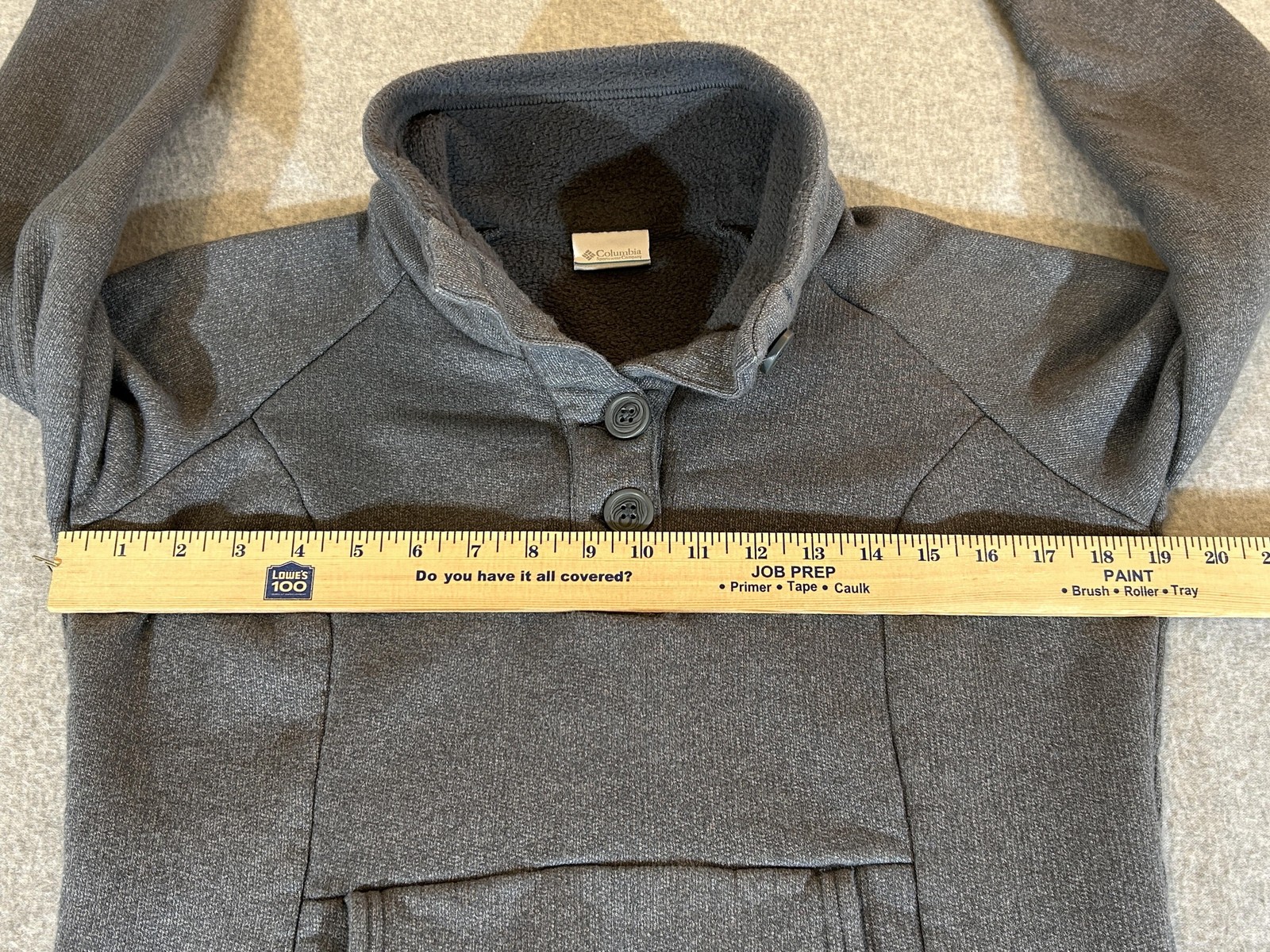 Columbia Pullover Womens Small Button Fleece Swea… - image 3