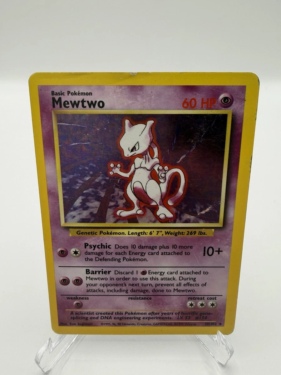 Mewtwo 10/102 Base Set for sale | eBay
