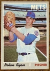 1970 TOPPS NOLAN RYAN BASEBALL CARD #712 CREASING LOWER GRADE READ DESC