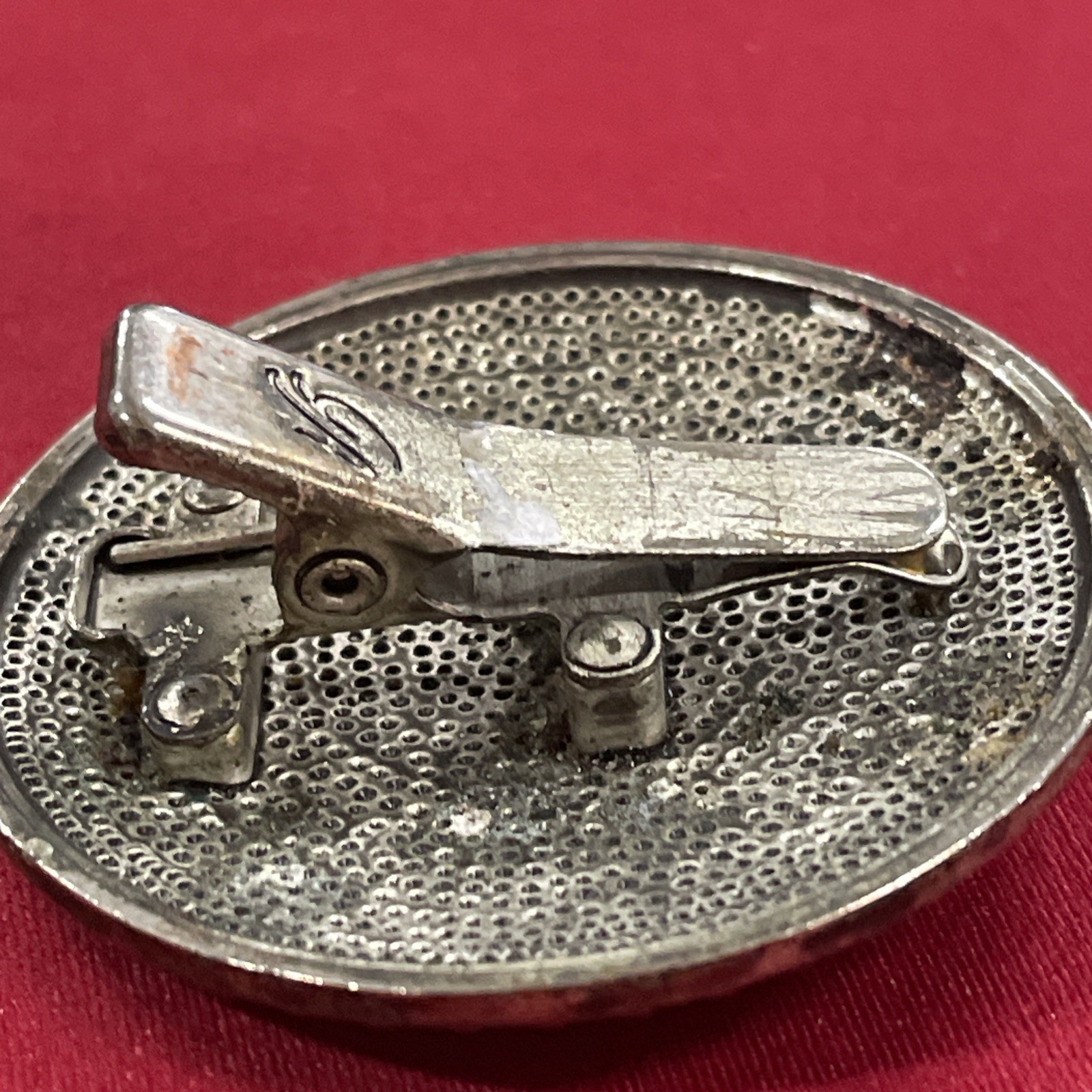 Grace Adele Silver Toned Elegant Crystal Studded … - image 3