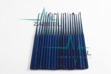 Rhoton micro dissector expanded 20 pcs set Plasma coating Titanium Blue Zabeel