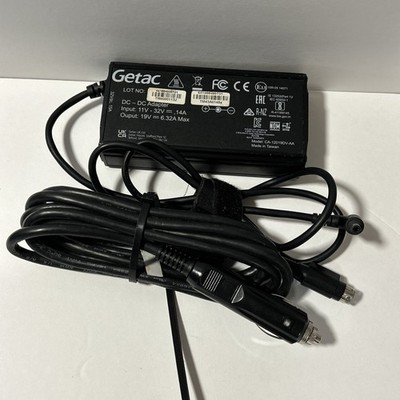 Getac CA-12019DV-AA Vehicle Car Power Adapter | 19V 6.32A ~Incl 12V Car Adaptor