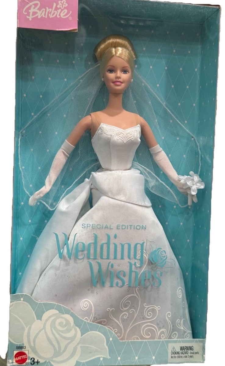 Wedding Wishes Special Edition Barbie Doll 2003 Mattel B8883 for