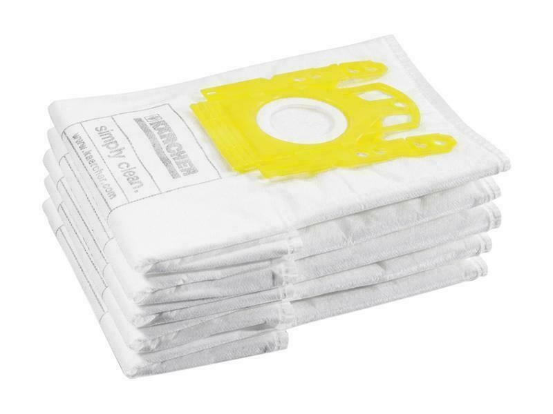 Karcher Vc Fleece Vacuum Bags Pack Of 5 KAR5VCB
