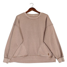 Free People Movement Sweatshirt Women's Small Brown Oversized Athleisure Cozy