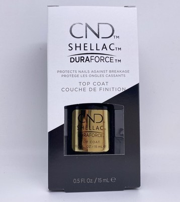 CND Shellac UV/LED Gel Polish Duraforce Top Coat 0.5oz / 15ml