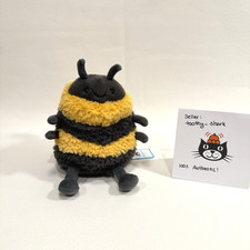 Jellycat Albee Bee BNWT - 100 Authentic - Fast Ship from US - Chubby Insect