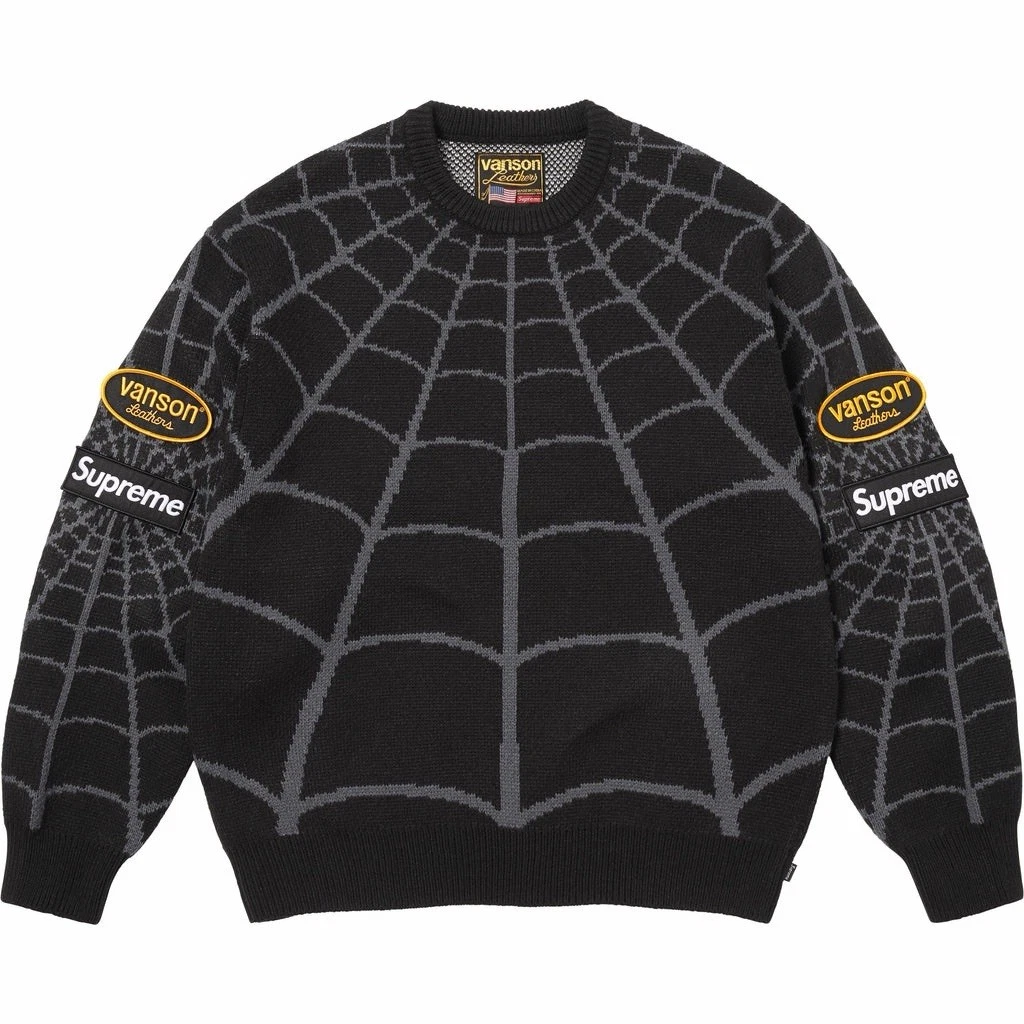 Supreme クルーネックニット L ダークグレー Supreme Gray Crewneck Sweaters for Men for sale | eBay
