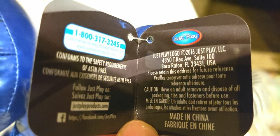 Figura Muñeco Peluche Power Rangers Saban Blue Ranger 8" Just Play 2016 Foto 3 de 4