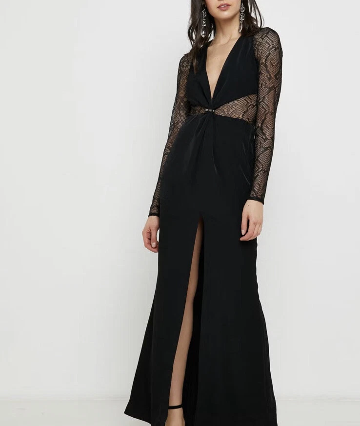 Topshop maxi top dress with split