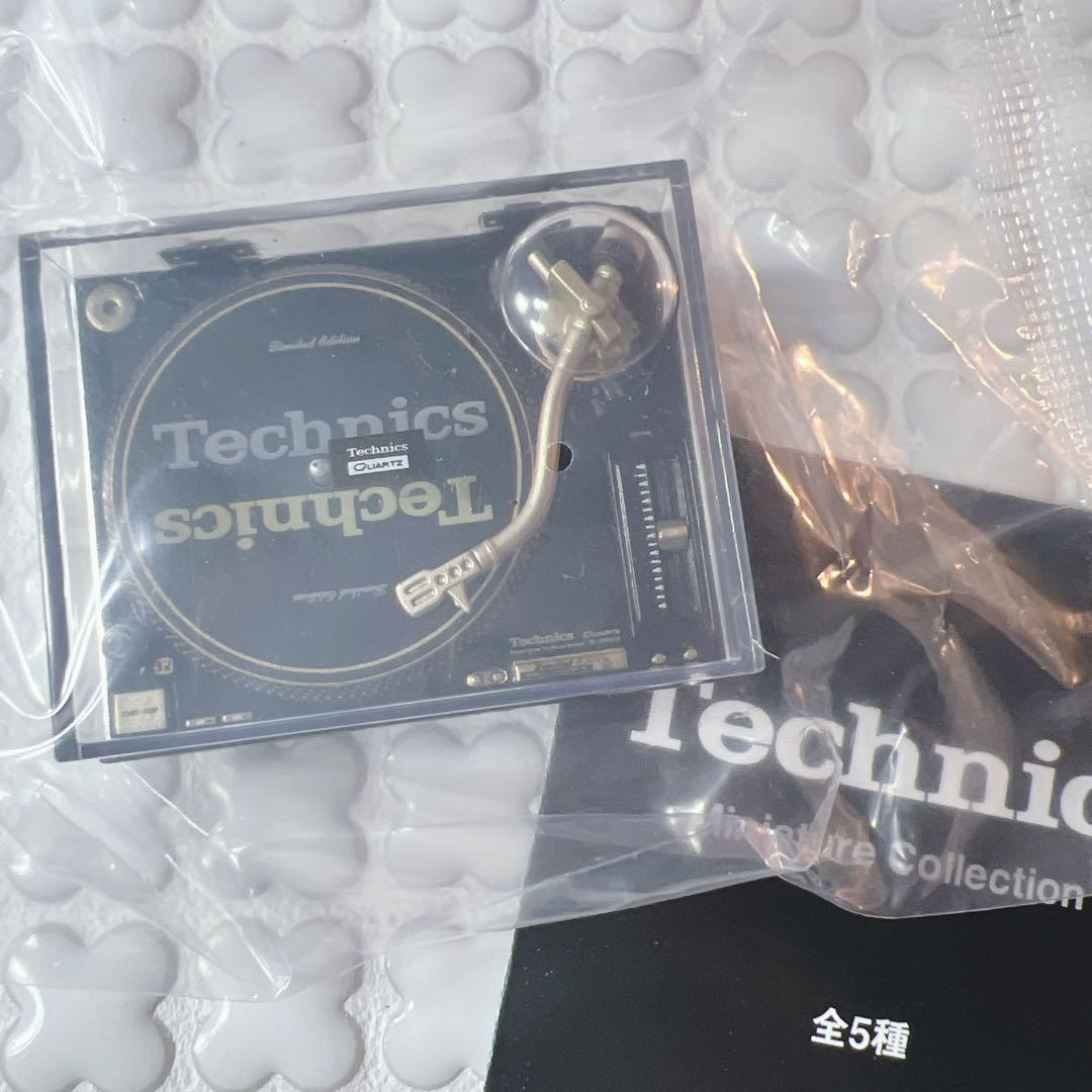 【中古】トレーディングフィギュア 全5種セット 「Technics ミニチュアコレクション BOX版」
