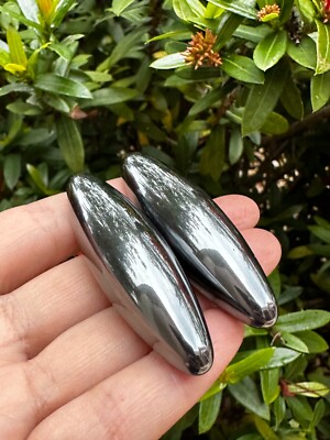 Magnet Hematite Elliptical Zingers, Oval Magnet Hematite, Wholesale Bulk Lot Magnet Hematite Elliptical Zingers, Oval Magnet Hematite, Wholesale Bulk Lot
