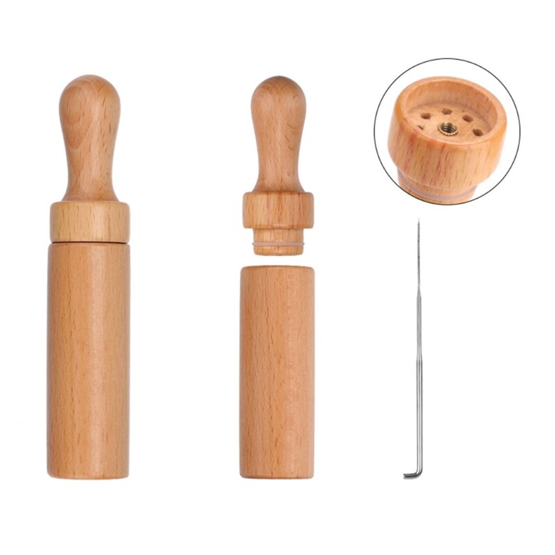 Needle Felting Tool Felting Needle Handle with Felting Needle Wool