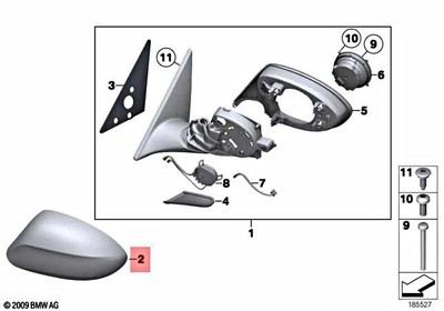 Genuine BMW Z4 Roadster E89 Z4 18i 20i 23i Covering Primend Right  