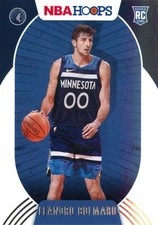 Leandro Bolmaro RC 2020-21 NBA Hoops Rookie Card #247 Minnesota Timberwolves
