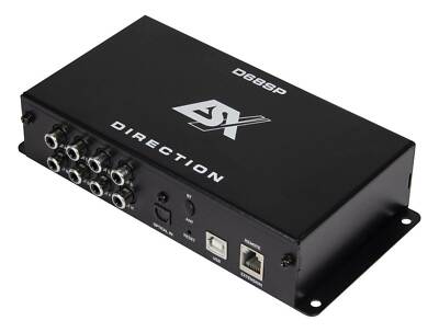 ESX Digitaler 6-Kanal Signalprozessor mit 8-Kanal Ausgang D68SP DSP-Prozessor