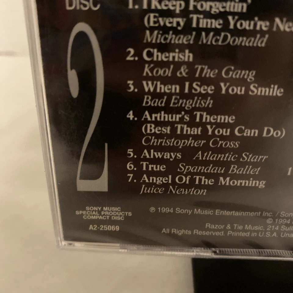 Forever 80-х 2 CD набор Нью-Йорк башни-близнецы обложка редкая винтажная сборник новый запечатанный - Изображение 4 из 4