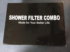 Shower Head Filter for Hard Water, High Pressure Shower Head with 20 Stage Showe