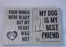Dog Sign Plaque