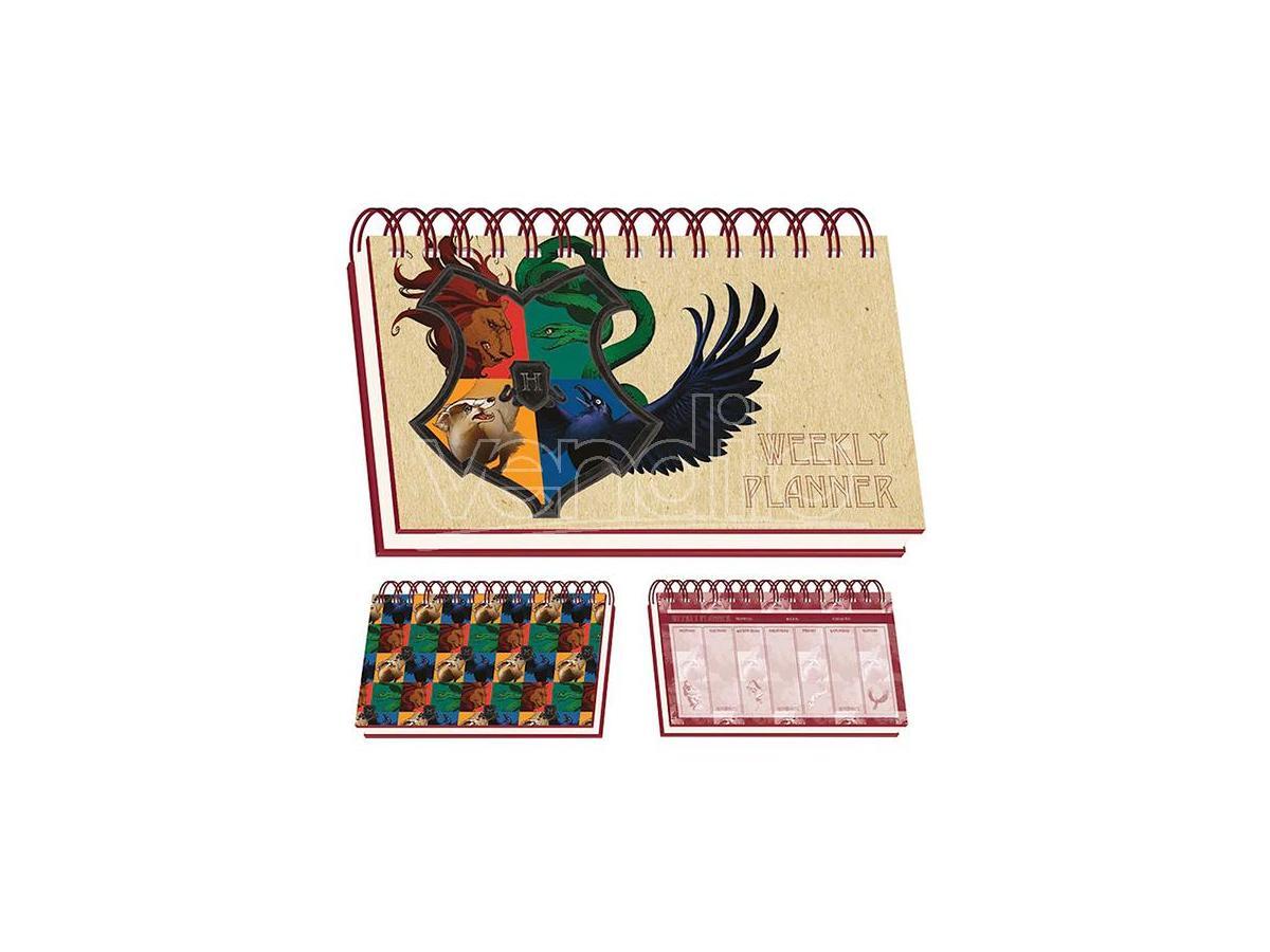 Harry Potter Planner Settimanale con Stemma delle Casate Intricate House