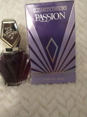 ELIZABETH TAYLOR'S PASSION EAU DE TOILETTE SPRAY 1.5 FL OZ WOMEN BRAND NEW VTG!
