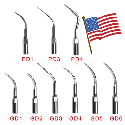 5/10/20Pcs US Dental Perio Scaling Tip for DTE SATELEC Ultrasonic Scaler GD/PD