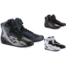 Alpinestars Damen Motorrad Schuhe Stella Faster-4 - Kurze Schnürschuhe mit Klett