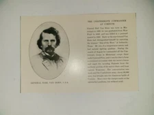 General Earl Van Dorn 1911 Civil War Picture
