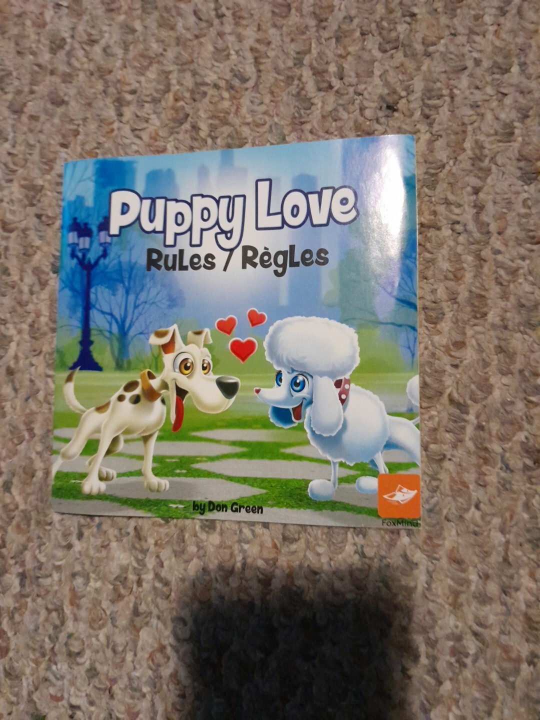 FoxMind Puppy Love Game Pre-Owned 