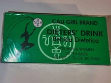 Cali Girl Brand Dieters's Drink  ( 20 Tea bags)   All natural Senna Tea  