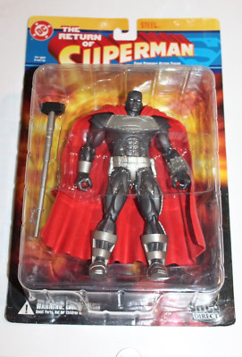 SEALED 2004 Return of Superman Steel Figure MOC MISP NOS VTG RARE HTF Excl OOP