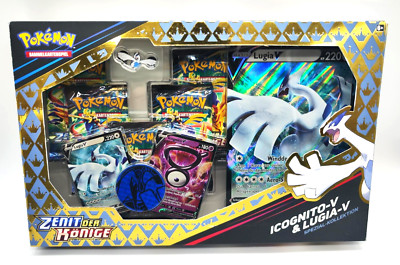 Pokemon Spezial-Kollektion Zenit der Könige: Icognito-V & Lugia-V - Neu OVP