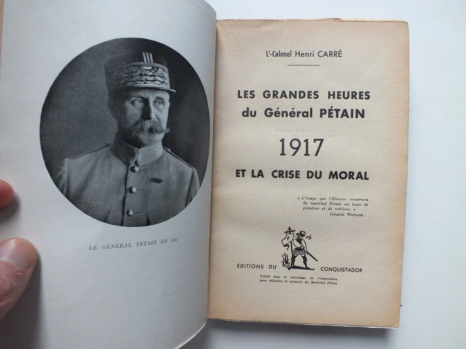 Les grandes heures du Général Pétain, 1917 et la crise du moral *1952* - Image 2 of 4
