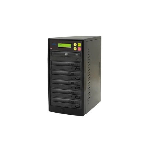 Acard 5 Target 24X DVD CD Duplicator Tower Burner Multiple Disc ACARD-S5T-DVD-BK