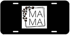 Mama Cheetah License Plate Frame - Front Plate Milf Car Truck Suv Minivan 6x12