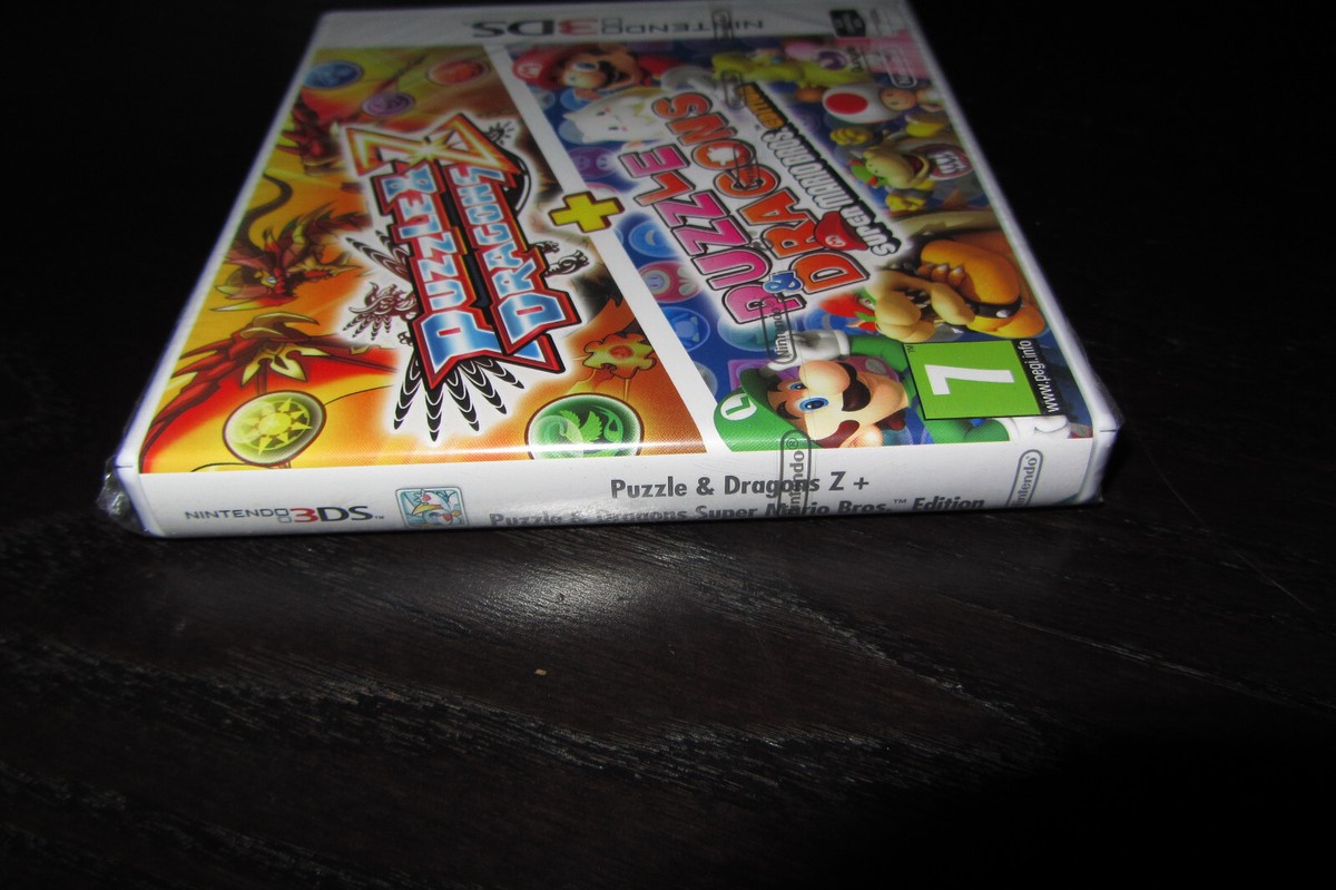 PUZZLE & DRAGONS Z + SUPER MARIO BROS EDITION NINTENDO 3DS PAL NEW
