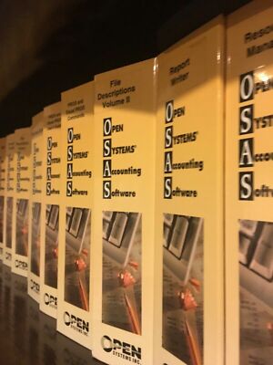 UNUSED COMPLETE Open Systems Accounting Software+ DEV KIT +ACTIVATION KEY