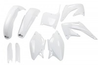 Set Plastics Motorradverkleidungen Honda Crf 450 R 2002 - 2003 Weiß Ufo Plast