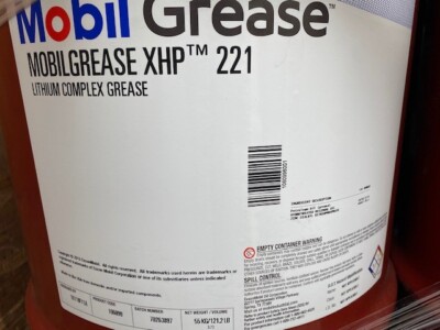 Mobil Grease XHP 221 Lithium Complex Grease 55KG / 121 Lb Drum